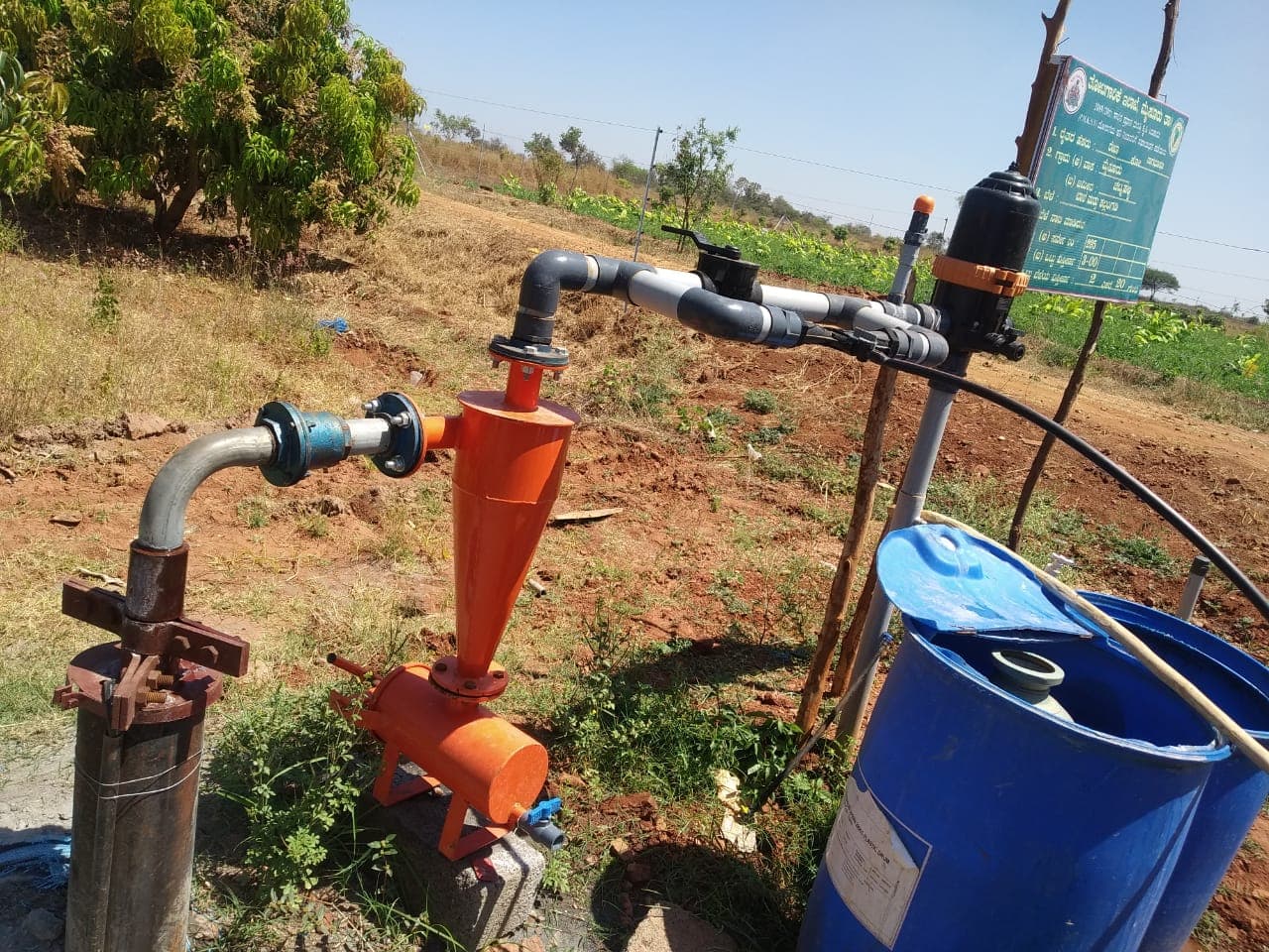 Drip Irrigation Control Head — Karnataka